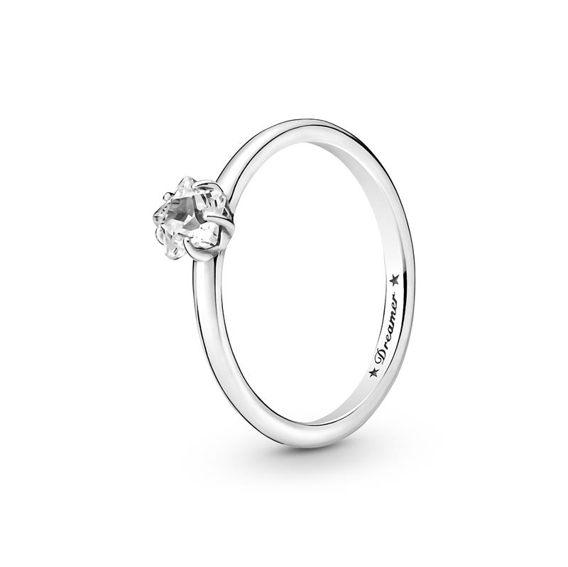 Pandora - ring Celestial Sparkling Star - sølv