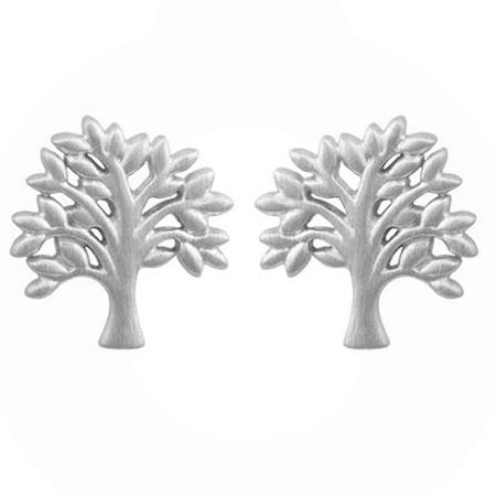 ByBiehl - Tree of life ørestikker - sølv 4-2502-R