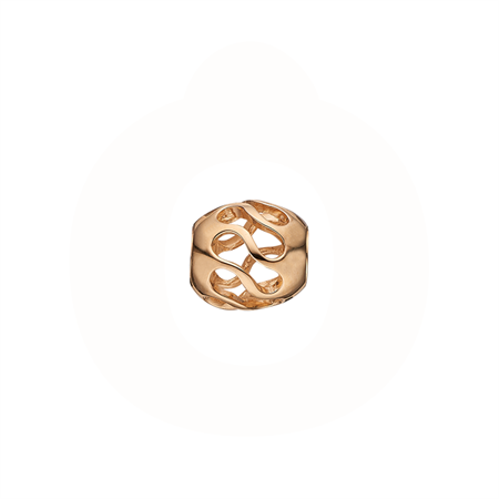 Christina Jewelry & Watches - Petite Twist charm - forgyldt 623-G154