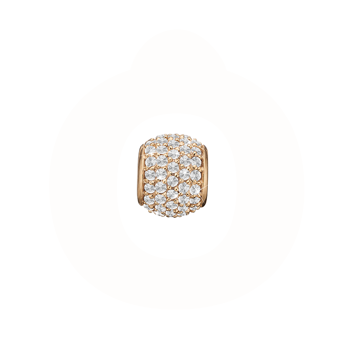 Christina Jewelry & Watches - Sparkling World charm - forgyldt 623-G36