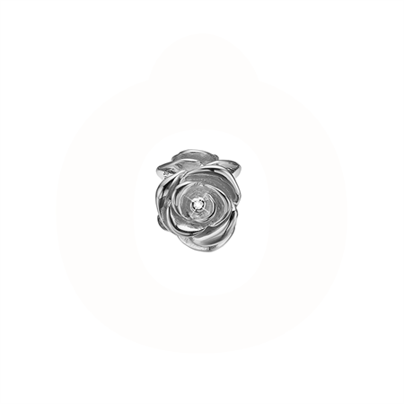 Christina Jewelry & Watches - Rose charm - sølv 623-S136