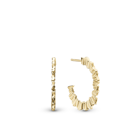 Christina Jewelry & Watches - Ocean Waves øreringe - forgyldt sølv