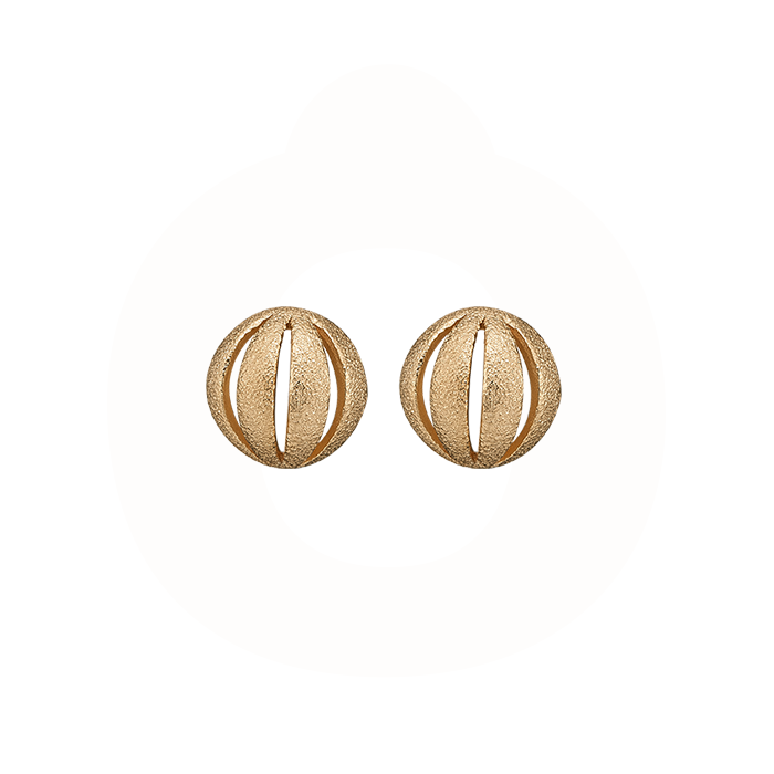 Christina Jewelry & Watches - Sunshine ørestikker - forgyldt 671-G56