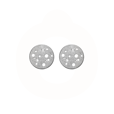 Christina Jewelry & Watches - Moon ørestikker - sølv 671-S51
