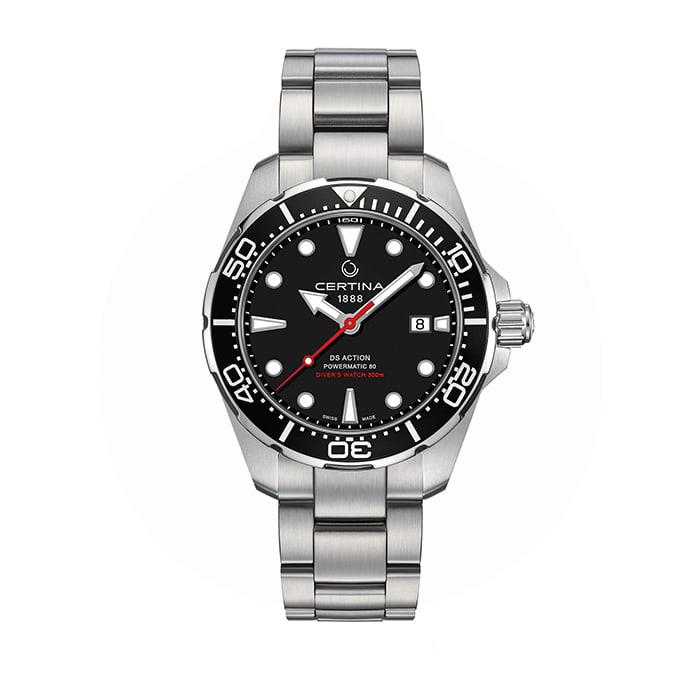 Certina DS Action Diver Automatic herreur i rustfrit stål C0324071105100