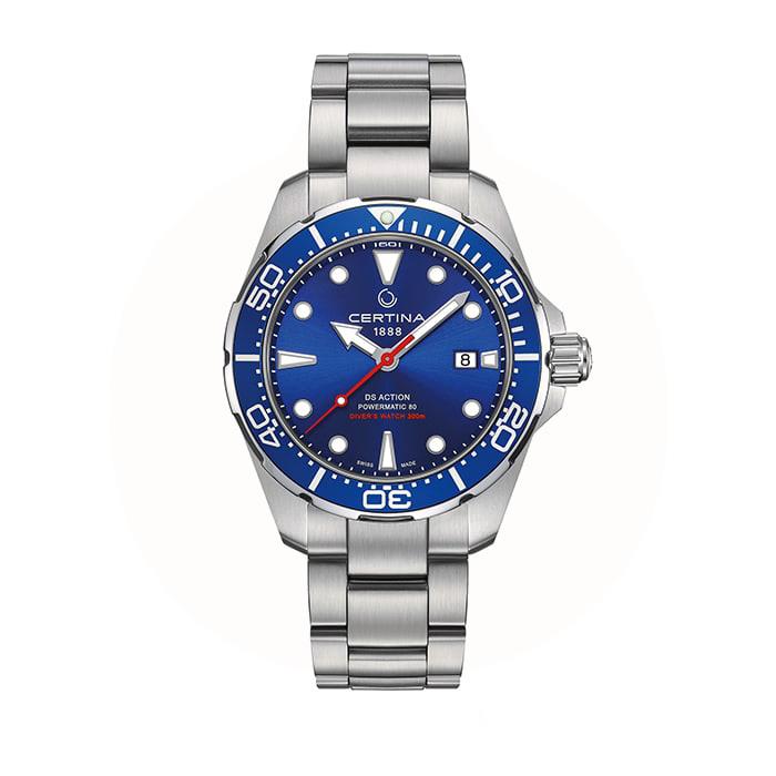 Certina DS Action Diver Automatic herreur i rustfrit stål C0324071104100