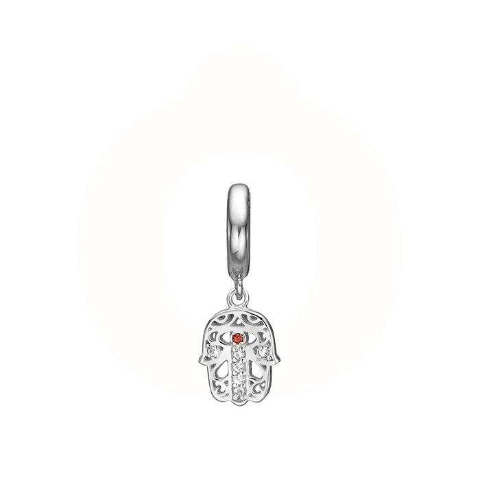 Christina Jewelry & Watches - Hamsa Hand Charm - sølv 610-S91