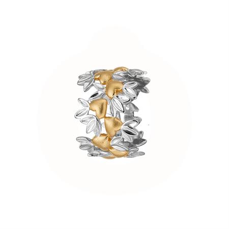 Christina Jewelry & Watches - My Loving Nature Ring - sølv og forgyldt 800-4.9.BB
