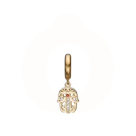 Christina Jewelry & Watches - Hamsa Hand Charm - forgyldt 610-G91