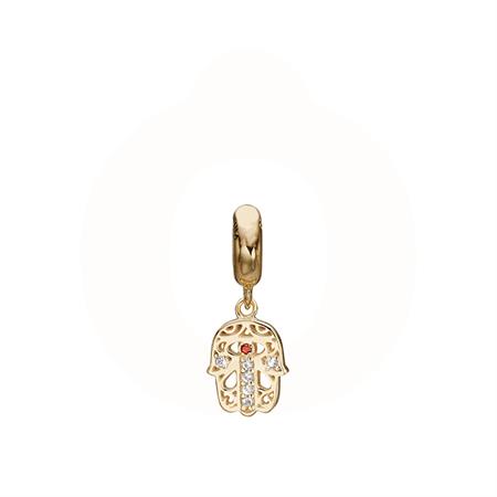 Christina Jewelry & Watches - Hamsa Hand Charm - forgyldt 623-G214