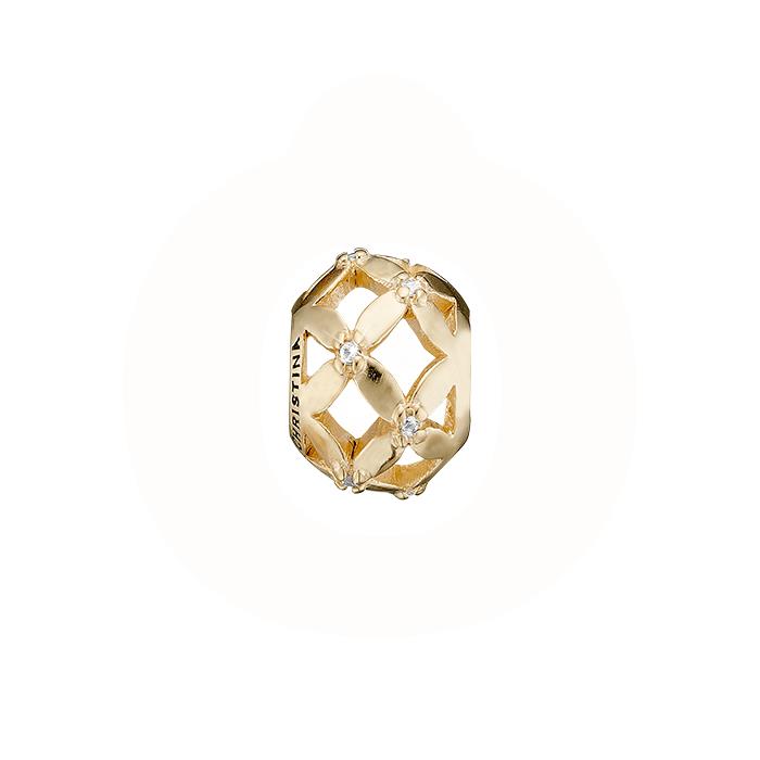 Christina Jewelry & Watches - Power of a Flower Charm - forgyldt 623-G240