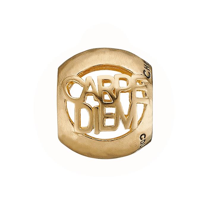 Christina Jewelry & Watches - Carpe Diem Charm - forgyldt sølv 630-G200