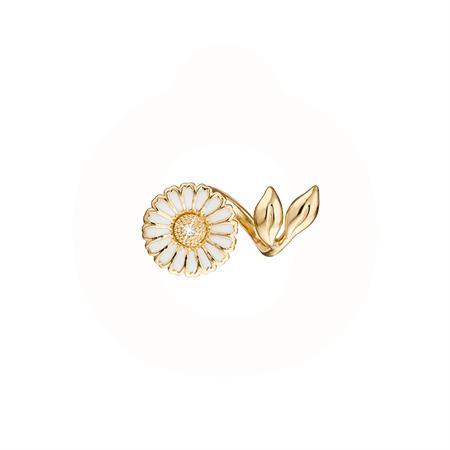 Christina Jewelry & Watches - Marguerite with Leafs Charm - forgyldt 630-G205