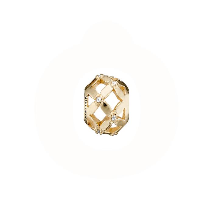 Christina Jewelry & Watches - Power of a Flower Charm - forgyldt sølv 630-G209
