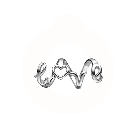 Christina Jewelry & Watches - Love Spelling Charm - sølv 630-S195