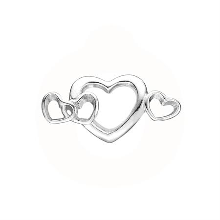 Christina Jewelry & Watches - 4 Hearts Love - sølv 630-S199