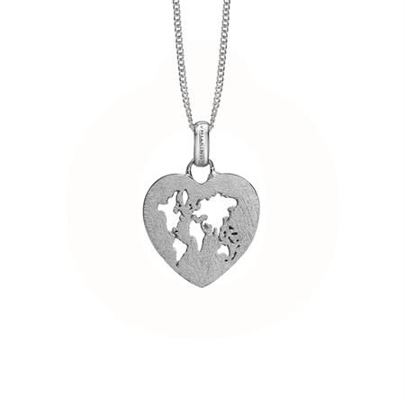 Christina Jewelry & Watches - World Heart Vedhæng - sølv 680-S84