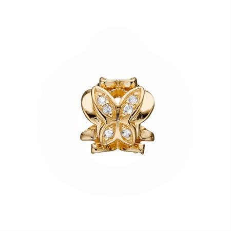 Christina Jewelry & Watches - Butterfly Change Charm - forgyldt 623-G235