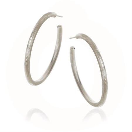 Dulong Fine Jewelry - Esme øreringe Stor - Sølv ESM1-F1070 