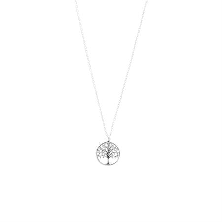 Vibholm Sølv - Livets træ halskæde - sølv 