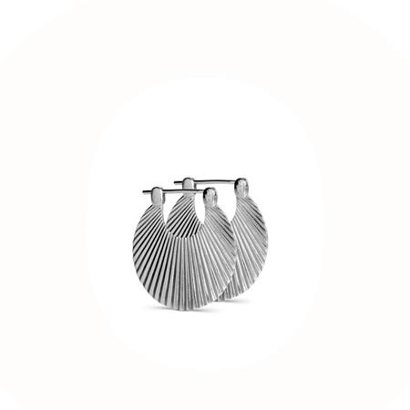 Jane Kønig - Small Shell øreringe - Sølv JKES0001-S