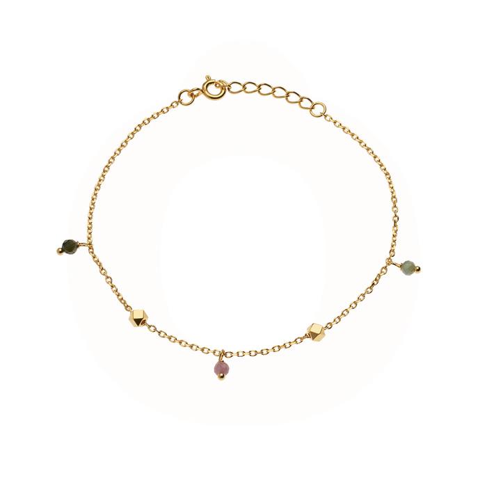 LuvaLu Jewellery - Galaxies Armbånd - forgyldt sølv 11N.F856.09