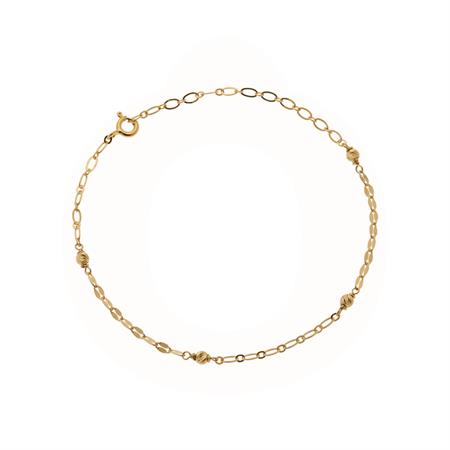 LuvaLu Jewellery - Roca Armbånd - forgyldt sølv LS10138G