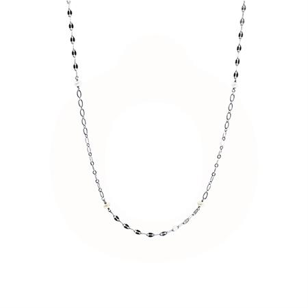 LuvaLu Jewellery - Roca Ducle Halskæde - sølv LS20155W