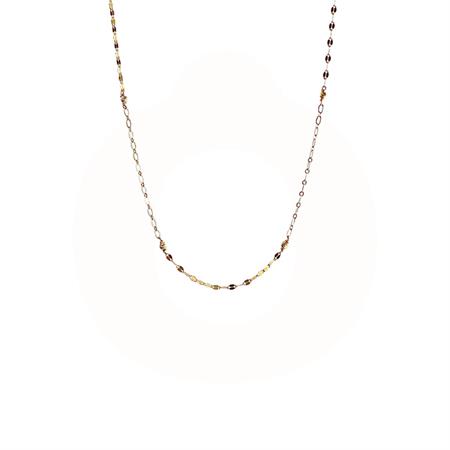 LuvaLu Jewellery - Roca Halskæde - forgyldt sølv LS20156G