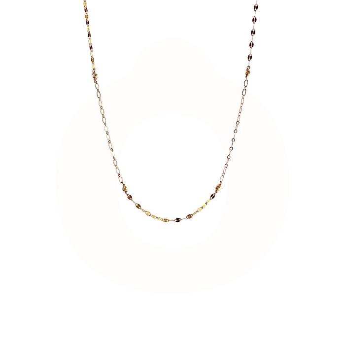 LuvaLu Jewellery - Roca Halskæde - forgyldt sølv LS20156G