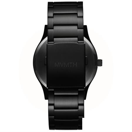 MVMT - CLASSIC BLACK LINK herreur - sort stål D-L213.5B.551