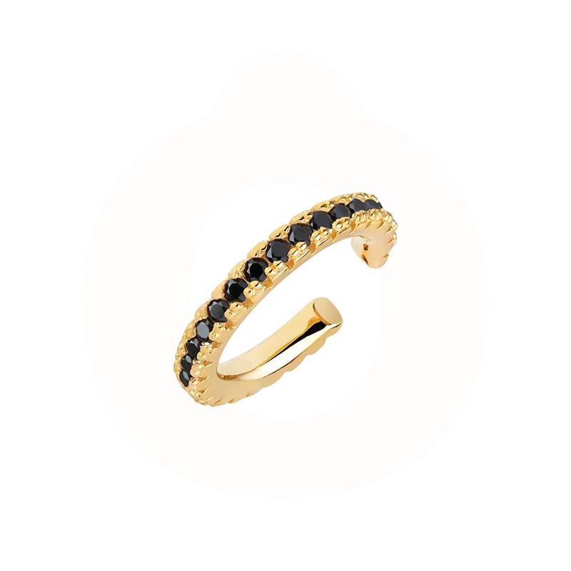 Sif Jakobs - Ellera Piccolo Ear Cuff - forgyldt sølv E42035-BK-SG