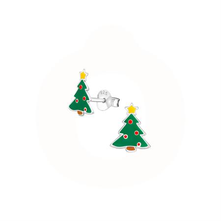 Vibholm KIDS - Juletræ ørestikker - sterlingsølv ESE-45-N1