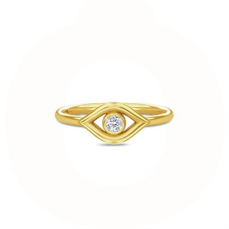 Aura Jewelry - Vision Ring i forgyldt sølv 4085