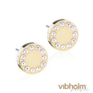 Blomdahl Brilliance Puck Crystal øreringe 15-1391-01