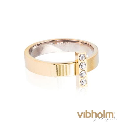 Blomdahl - Brilliance Straight Crystal Ring 31-132196-1601