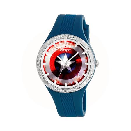 AM:PM - Captain America - Blå silikonerem - MP200-U654