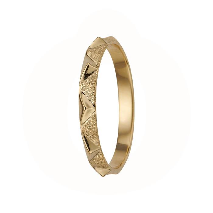 Christina Jewelry & Watches - Mountains Ring - forgyldt sølv 800-1.14.B