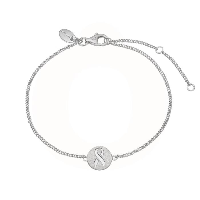 Christina Jewelry & Watches - Støt Brysterne Armbånd - sølv 601-SB2020-S