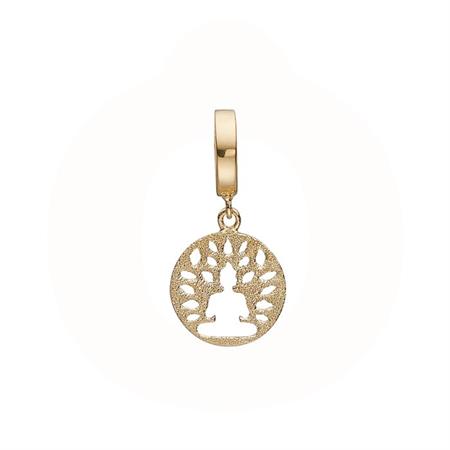 Christina Jewelry & Watches - Meditation Charm - forgyldt sølv 610-G83