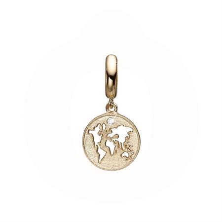 Christina Jewelry & Watches - The World Charm - forgyldt sølv 610-G79