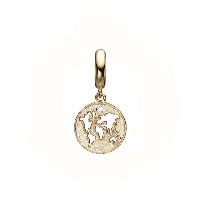 Christina Jewelry & Watches - The World Charm - forgyldt sølv 610-G79