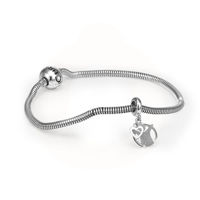 Christina Jewelry & Watches - Red Barnet kampagne Armbånd - sølv 615-SPRING20-S