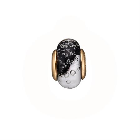 Christina Jewelry & Watches - bubbly Yin & Yang Globe Charm - forgyldt sølv 630-G154