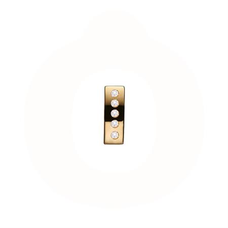 Christina Jewelry & Watches - Topaz Double Charm - forgyldt sølv 623-G184