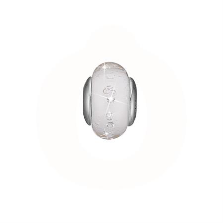 Christina Jewelry & Watches - White Topaz Globe Charm - sterlingsølv 630-S157