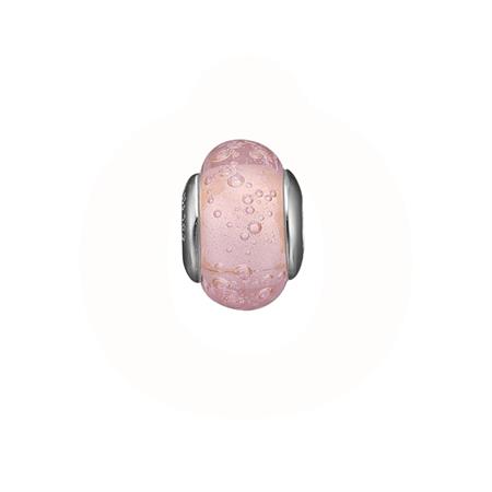 Christina Jewelry & Watches - Bubbly Pink Globe Charm - sterlingsølv 630-S159