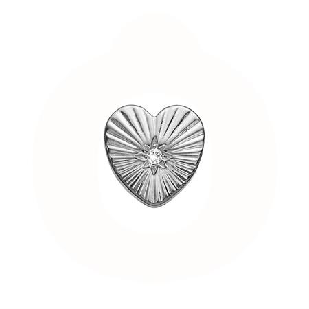Christina Jewelry & Watches - Sunshine Heart Charm - sterlingsølv 623-S192