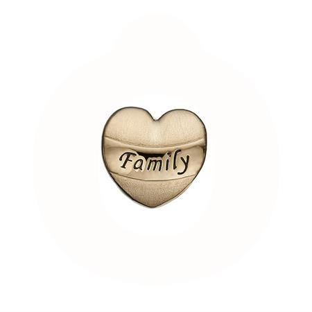Christina Jewelry & Watches - My Family Charm - forgyldt sølv 630-G181