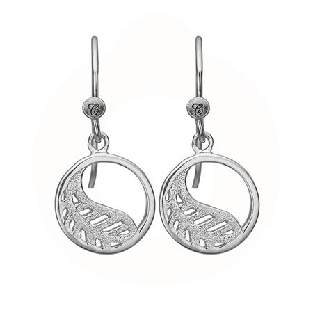 Christina Jewelry & Watches - Leaf ørehængere - sølv 670-S23